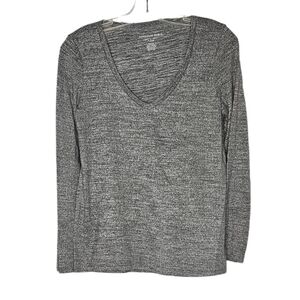 American Eagle soft and sexy plush gray long sleeve sweater size M